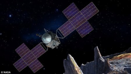 Астероид из железа, никеля и золота, стоимостью 10 тысяч квадриллионов долларов, НАСА посетит в 2026 году