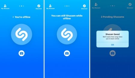Обновлённый Shazam для iOS научился распознавать аудио даже без подключения к Сети