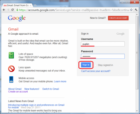 Чужой ящик Gmail можно заблокировать, прислав «страшный» текст