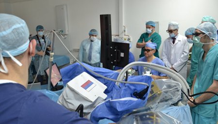 В Москве провели нейрохирургическую операцию при участии робота