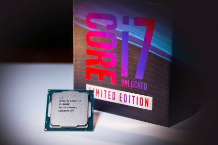 Der8auer разогнал Intel Core i7-8086K до 7244 МГц