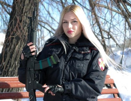 Победительницей конкурса "Краса Росгвардии" стала прапорщик полиции Анна Храмцова