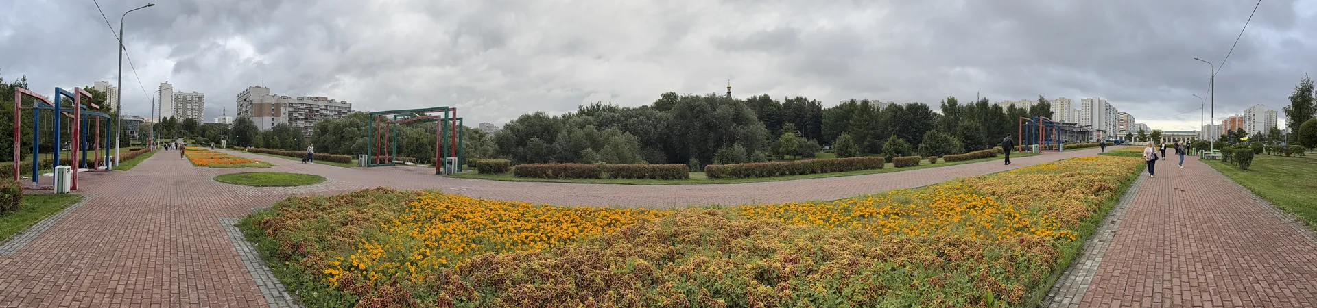 Панорама района Северное Бутово 5