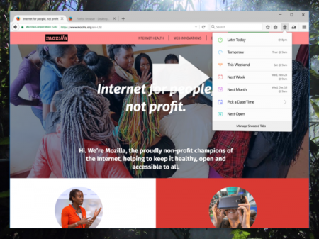 Mozilla тестирует самостоятельно открывающиеся вкладки в Firefox