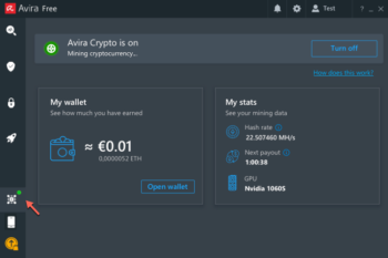 Антивирус Avira получил встроенный инструмент для майнинга криптовалюты