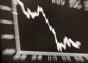 Российский фондовый рынок рекордно рухнул